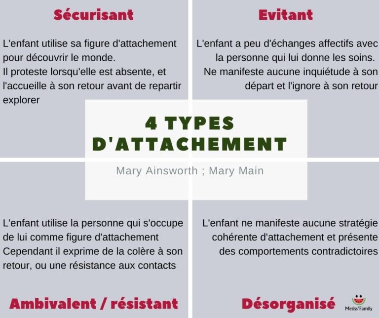 L'attachement ou la confiance dans la vie Metiss Family